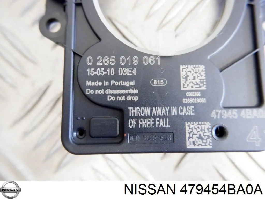 Compre 479454BA0A Nissan/Infiniti Sensor do ângulo de viragem do volante de direção