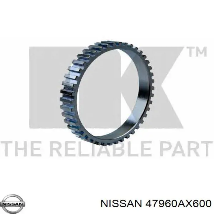 Anel de ABS Nissan/Infiniti 47960AX60A preço, a partir de 30,11 USD
