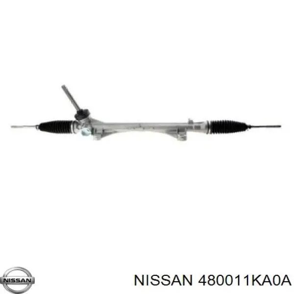 480011KA0A Nissan/Infiniti Cremalheira da direção