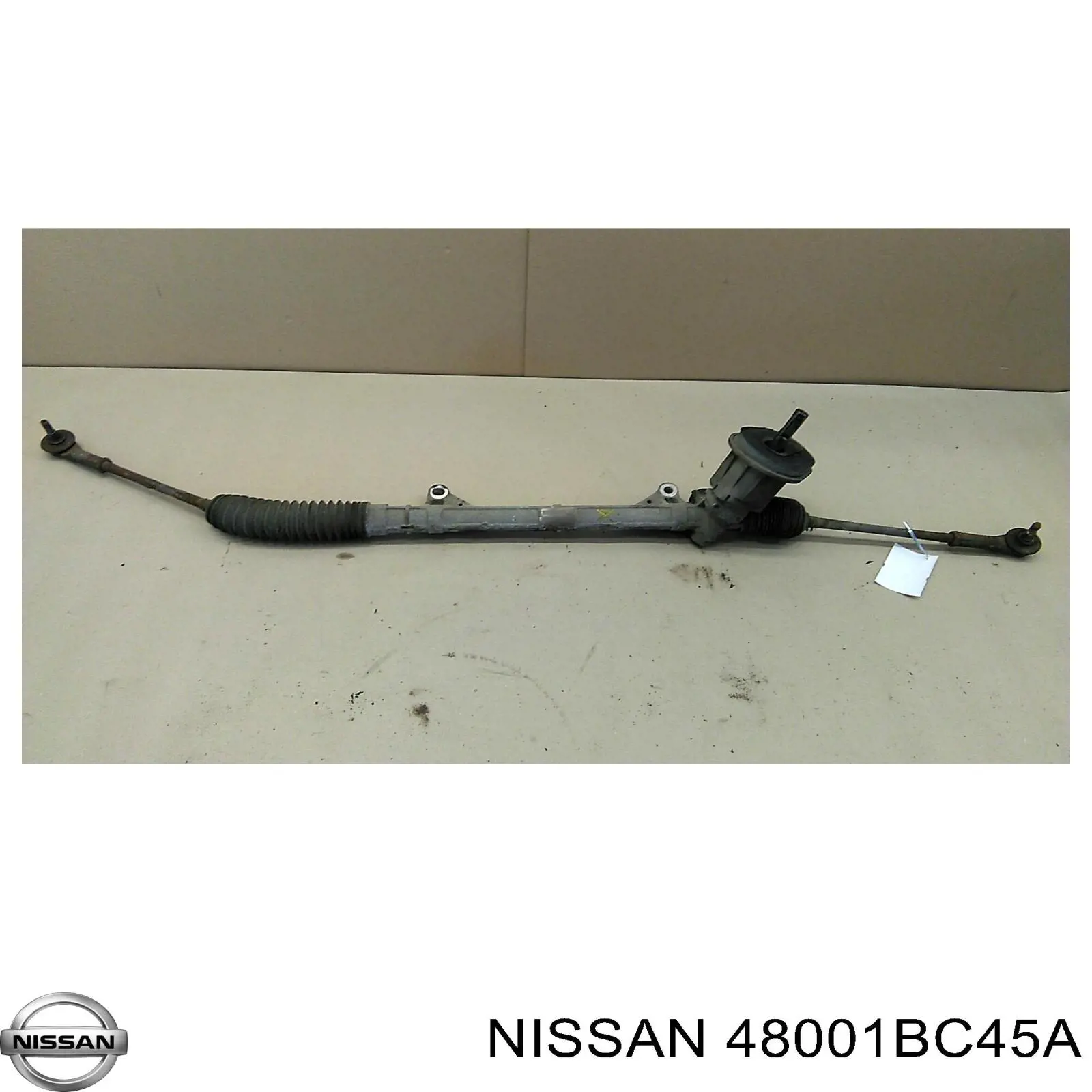 48001BC45A Nissan/Infiniti Cremalheira da direção