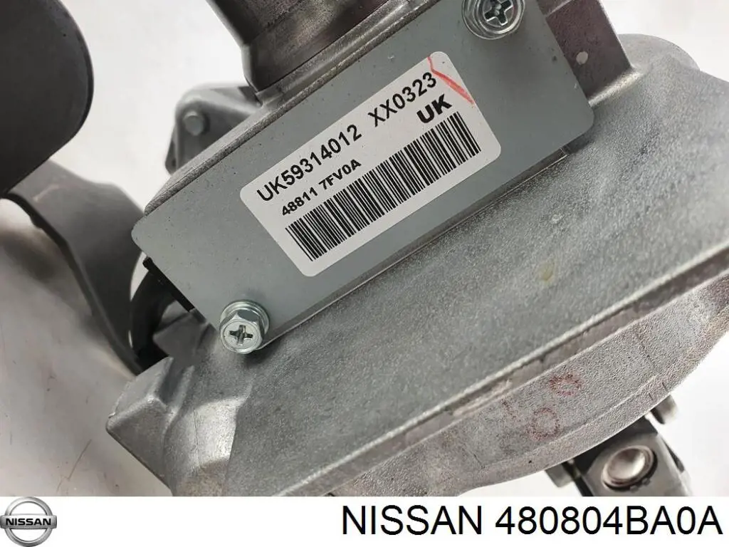 480804BA0A Nissan/Infiniti Veio da coluna de direção inferior