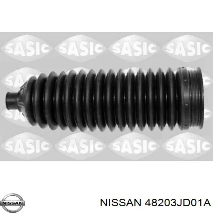 Bota de proteção do mecanismo de direção (de cremalheira) Nissan/Infiniti 48203JD01A preço, a partir de 11,81 USD