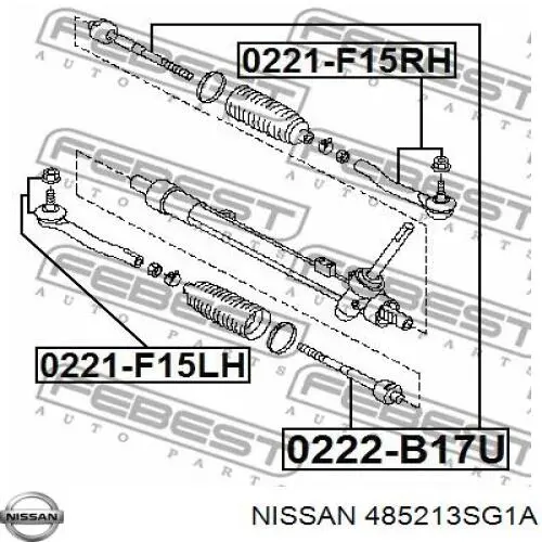485213SG1A Nissan/Infiniti Tração de direção