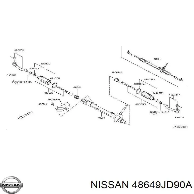 48649JD90A Nissan/Infiniti 