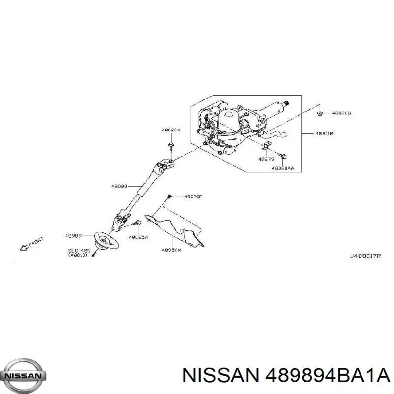 Bota de proteção do veio de transmissão de direção Nissan/Infiniti 489894BA1A preço, a partir de 57,12 USD