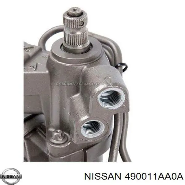 490011AA0A Nissan/Infiniti Cremalheira da direção
