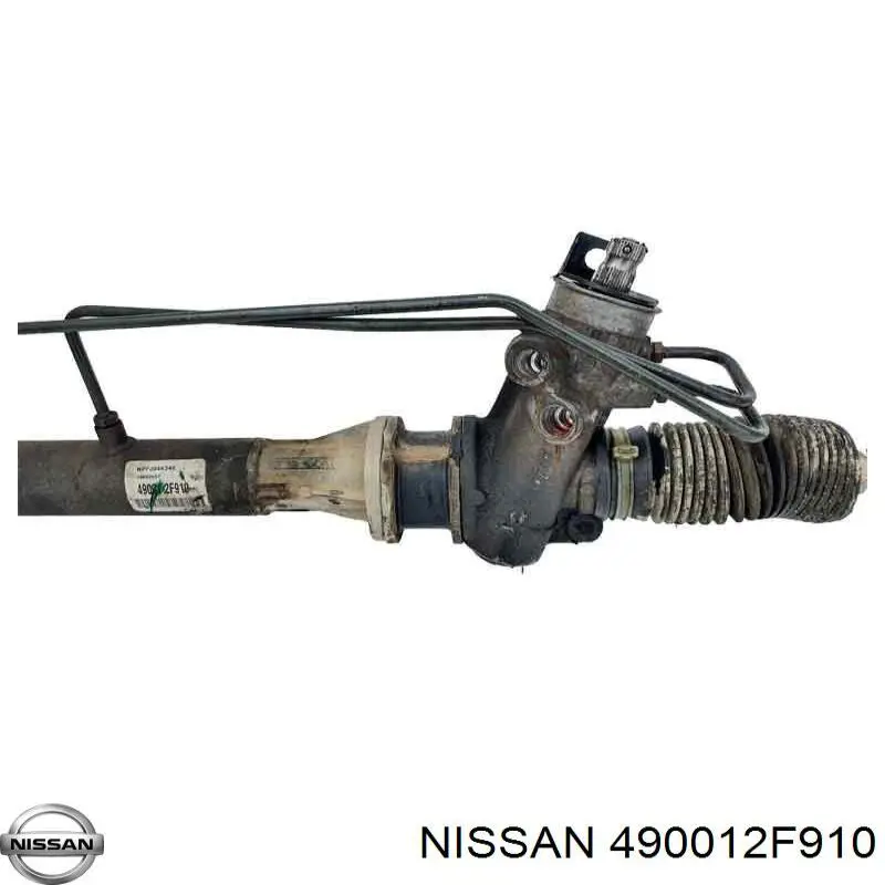 490012F910 Nissan/Infiniti Cremalheira da direção