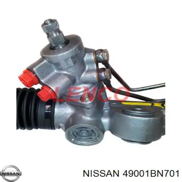 49001BN701 Nissan/Infiniti Cremalheira da direção