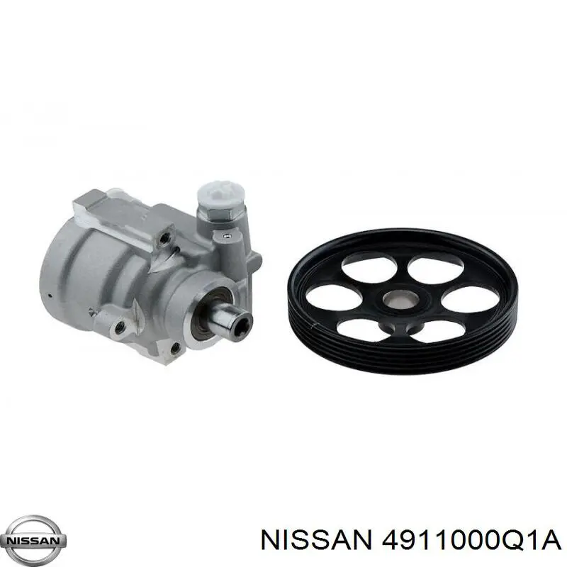 Bomba da Direção hidrâulica assistida 4911000Q1A Nissan/Infiniti