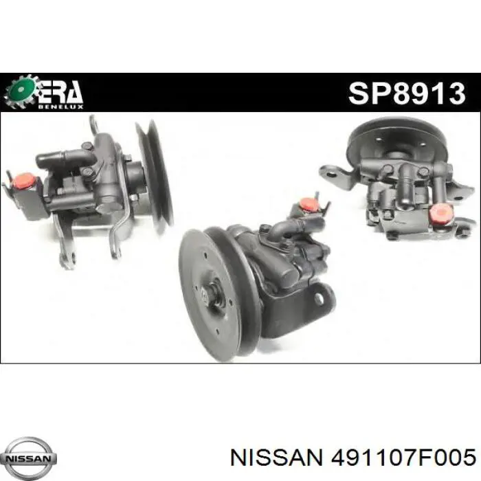 491107F005 Nissan/Infiniti Bomba da Direção hidrâulica assistida