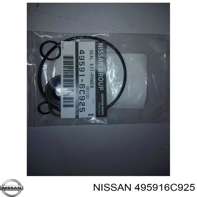 495916C925 Nissan/Infiniti Kit de reparação da bomba da Direção hidrâulica assistida