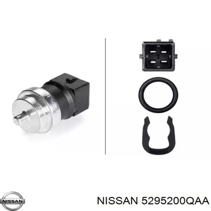 5295200QAA Nissan/Infiniti Vedante de caixa do termostato