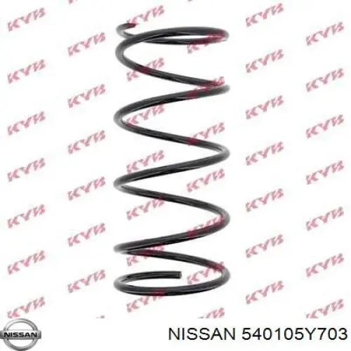 Mola dianteira Nissan/Infiniti 540105Y703 preço, a partir de 77,79 USD