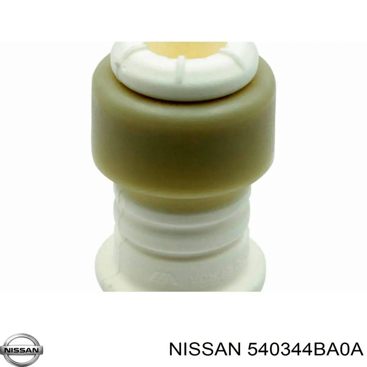 540344BA0A Nissan/Infiniti Bota de proteção de amortecedor dianteiro