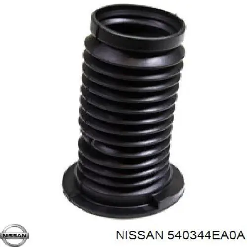 540344EA0A Nissan/Infiniti Bota de proteção de amortecedor dianteiro