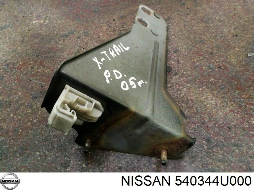 540344U000 Nissan/Infiniti Espaçador (anel de borracha) da mola dianteira inferior