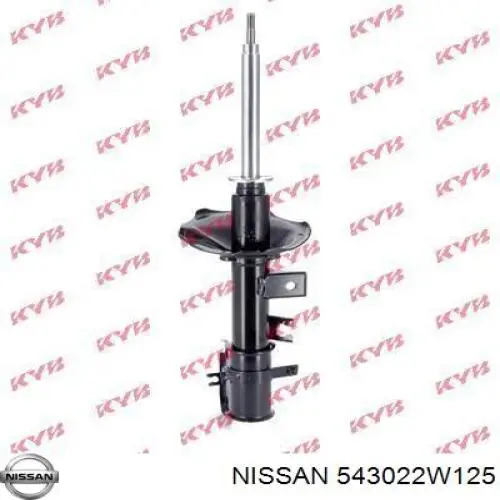 Compre 543022W125 Nissan/Infiniti Amortecedor dianteiro direito