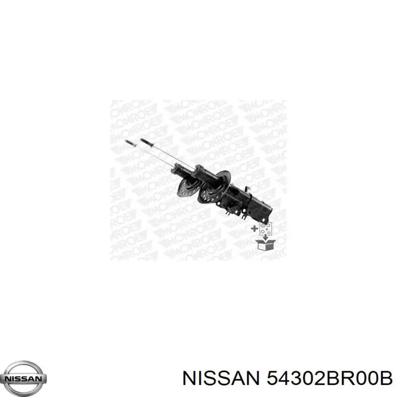 Amortecedor dianteiro Nissan/Infiniti 54302BR00B preço, a partir de 90,29 USD