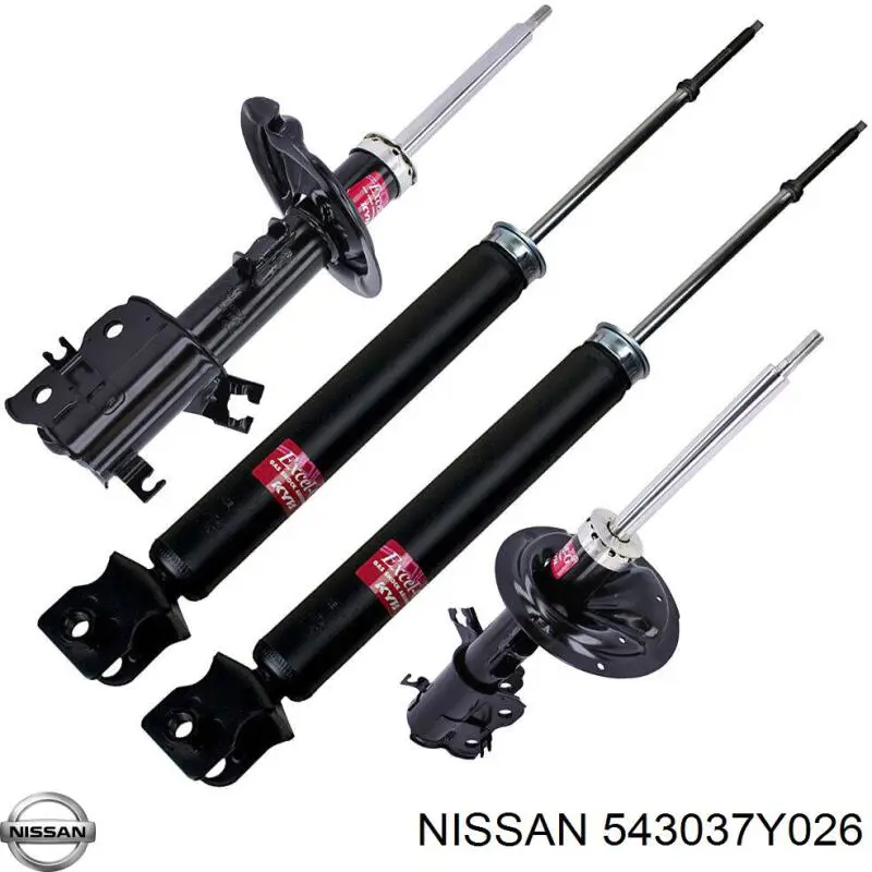 543037Y026 Nissan/Infiniti Amortecedor dianteiro esquerdo