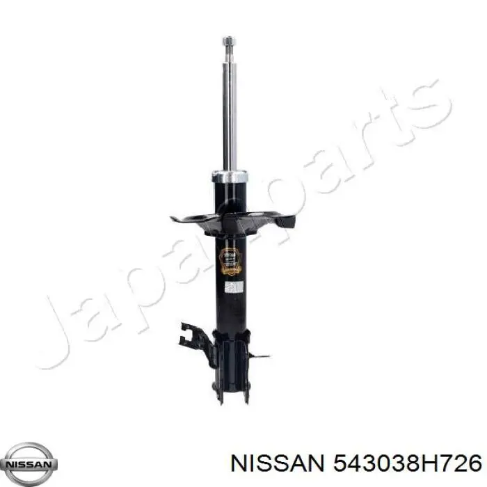 543038H726 Nissan/Infiniti Amortecedor dianteiro esquerdo