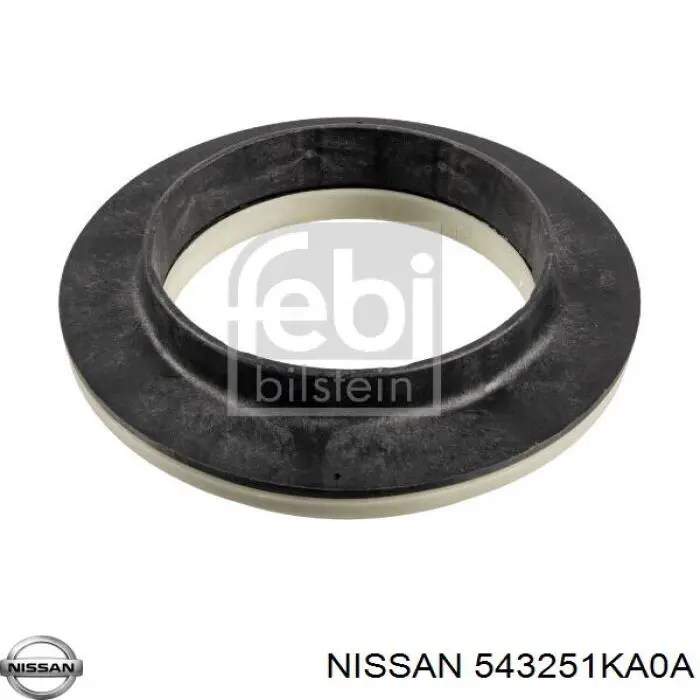 Rolamento de suporte do amortecedor dianteiro Nissan/Infiniti 543251KA0A preço, a partir de 38,85 USD
