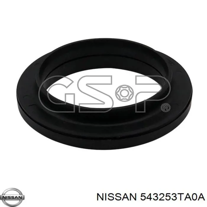 543253TA0A Nissan/Infiniti Rolamento de suporte do amortecedor dianteiro