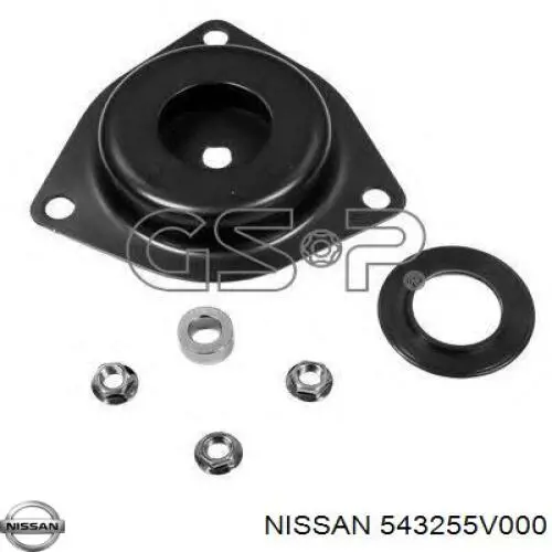 Compre 543255V000 Nissan/Infiniti Rolamento de suporte do amortecedor dianteiro