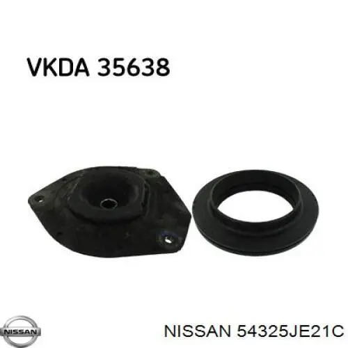 54325JE21C Nissan/Infiniti Rolamento de suporte do amortecedor dianteiro