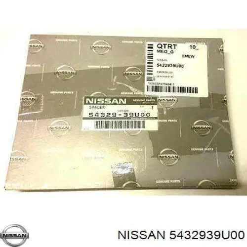  Nissan/Infiniti 5432939U00 preço, a partir de 48,57 USD