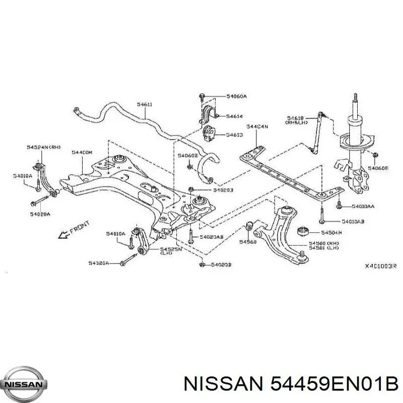 54459EN01B Nissan/Infiniti 