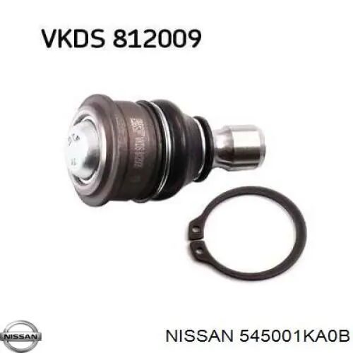 Braço oscilante inferior direito de suspensão dianteira Nissan/Infiniti 545001KA0B preço, a partir de 60,71 USD