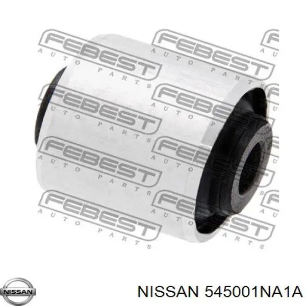 545001NA1A Nissan/Infiniti Braço oscilante inferior direito de suspensão dianteira
