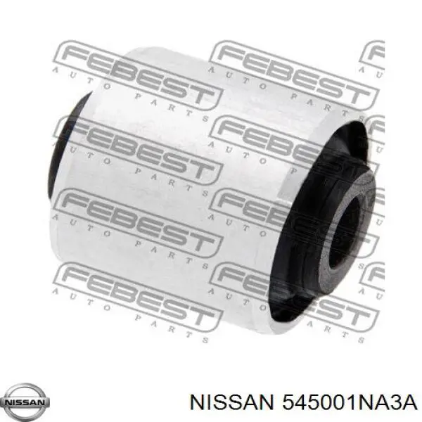 545001NA3A Nissan/Infiniti Braço oscilante inferior direito de suspensão dianteira