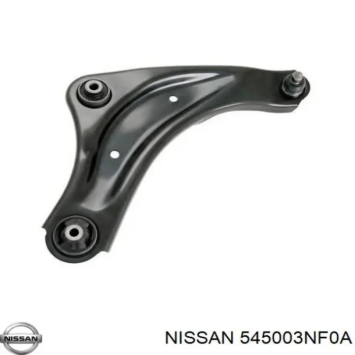 Braço oscilante inferior direito de suspensão dianteira Nissan/Infiniti 545003NF0A preço, a partir de 59,21 USD
