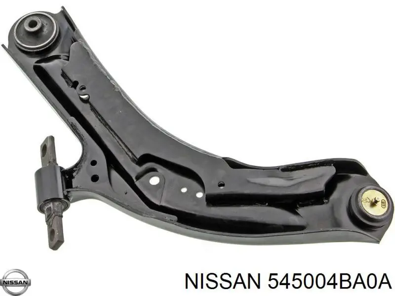 545004BA0A Nissan/Infiniti Braço oscilante inferior direito de suspensão dianteira
