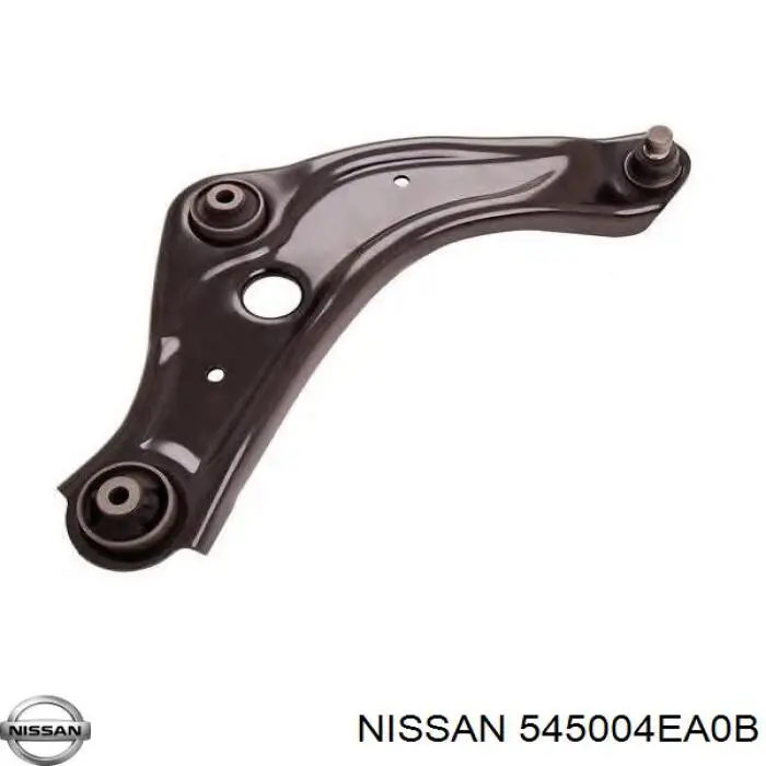 545004EA0B Nissan/Infiniti Braço oscilante inferior direito de suspensão dianteira