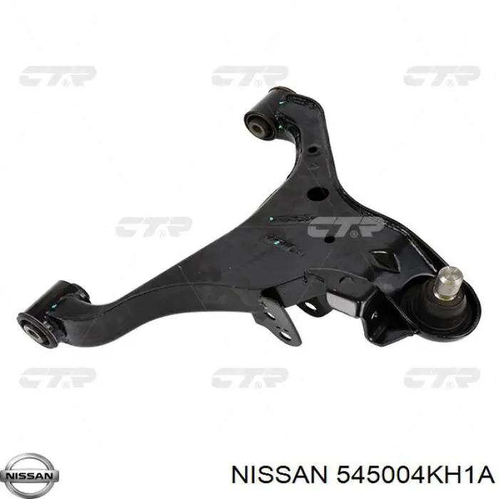 Braço oscilante inferior direito de suspensão dianteira Nissan/Infiniti 545004KH4A preço, a partir de 201,31 USD