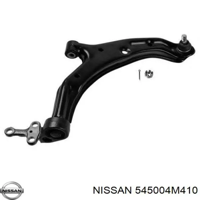 545004M410 Nissan/Infiniti Braço oscilante inferior direito de suspensão dianteira
