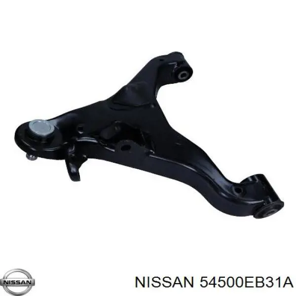Compre 54500EB31A Nissan/Infiniti Braço oscilante inferior direito de suspensão dianteira