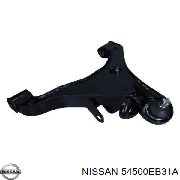 54500EB31A Nissan/Infiniti Braço oscilante inferior direito de suspensão dianteira