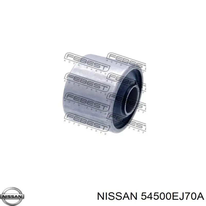 54500EG31A Nissan/Infiniti Braço oscilante inferior direito de suspensão dianteira
