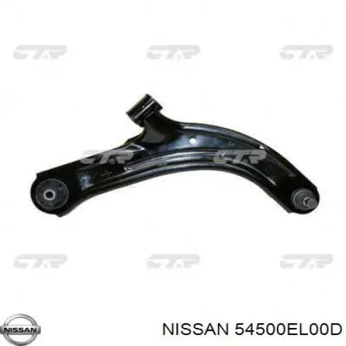 Braço oscilante inferior direito de suspensão dianteira Nissan/Infiniti 54500EL00D preço, a partir de 58,99 USD