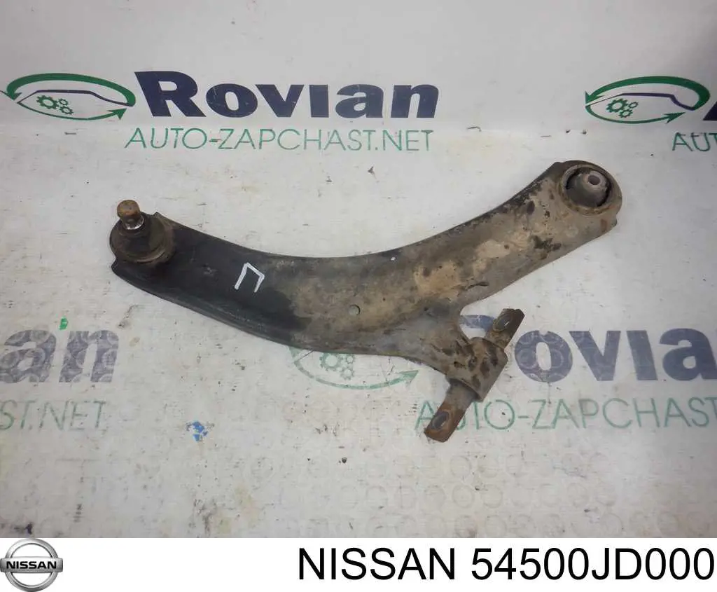 54500JD000 Nissan/Infiniti Braço oscilante inferior direito de suspensão dianteira