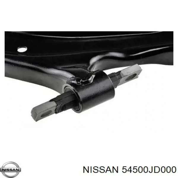 Compre 54500JD000 Nissan/Infiniti Braço oscilante inferior direito de suspensão dianteira