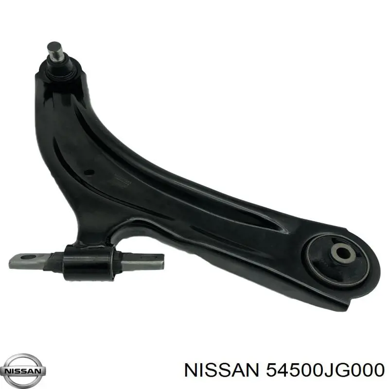 54500JG000 Nissan/Infiniti Braço oscilante inferior direito de suspensão dianteira
