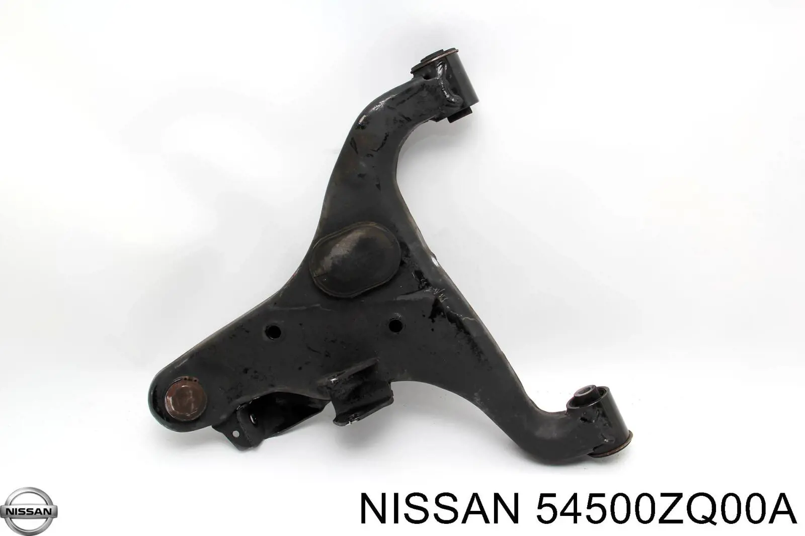54500ZQ00A Nissan/Infiniti Braço oscilante inferior direito de suspensão dianteira