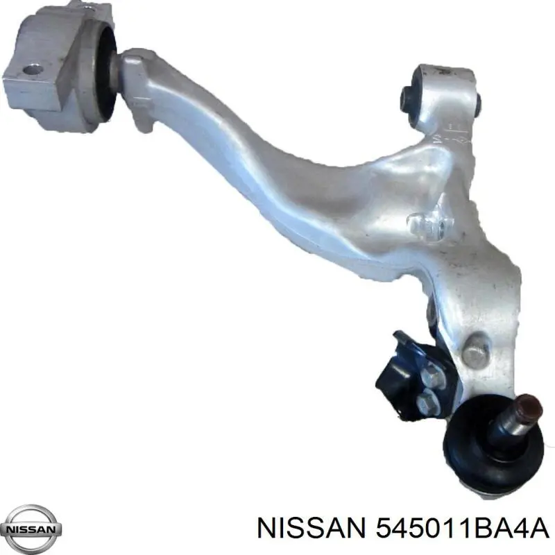Compre 545011BA0A Nissan/Infiniti Braço oscilante inferior esquerdo de suspensão dianteira