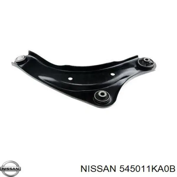545011KA0B Nissan/Infiniti Braço oscilante inferior esquerdo de suspensão dianteira