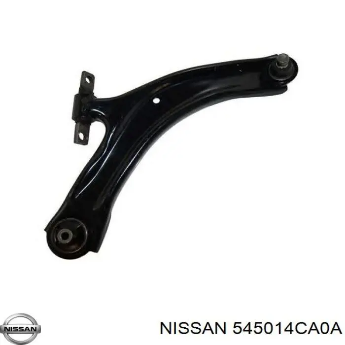 545014CA0A Nissan/Infiniti Braço oscilante inferior esquerdo de suspensão dianteira