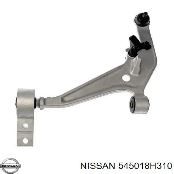 545018H310 Nissan/Infiniti Braço oscilante inferior esquerdo de suspensão dianteira